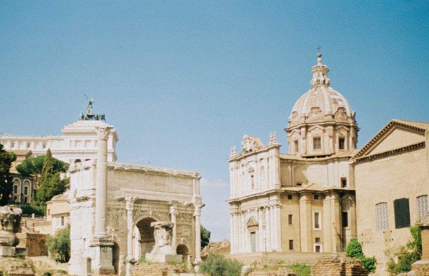 ローマ時代の建築物